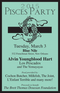 Pisces Party 2015, Blue Nile