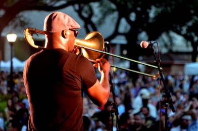 Big Sam, Wednesdays at the Square, Photo by Kim Welsh