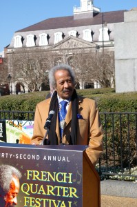 Allen Toussaint, French Quarter Fest 2015, Photo by Stephen Maloney, OffBeat Magazine