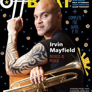 OffBeat Magazine, April 2015, Cover