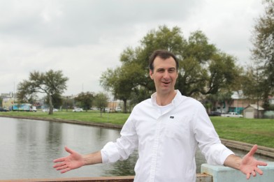 Jared Zeller, Photo by Frank Etheridge, OffBeat Magazine, May 2015