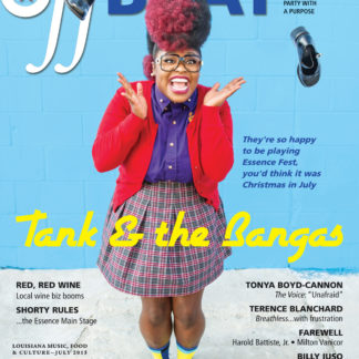 OffBeat Magazine, July 2015, Cover