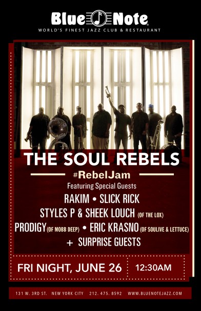 The Soul Rebels, #REBELJAM