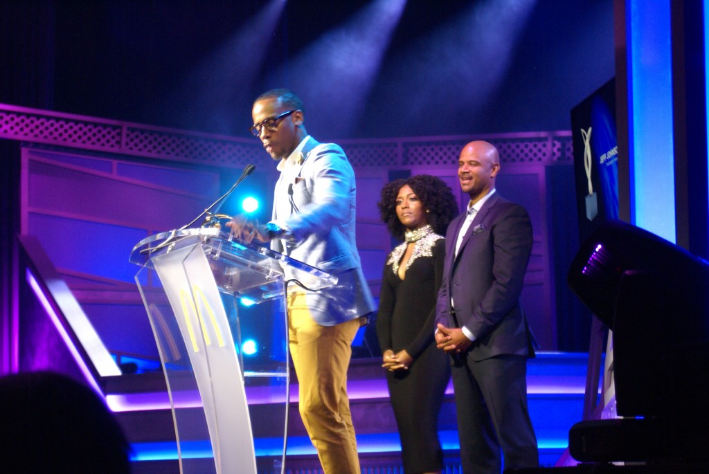 "Black love matters," says Trailblazer Honoree Jeff Johnson. Photo by Laura DeFazio.