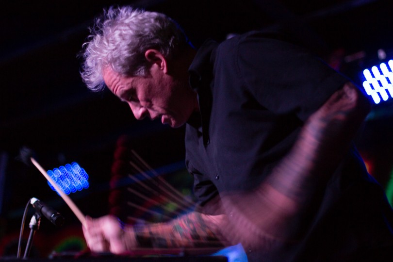 Mike Dillon at HIP Fest 2015. Photo by Noé Cugny