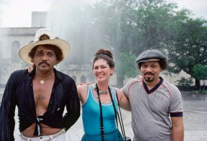 Aaron Neville, Syndey Byrd and Art Neville.