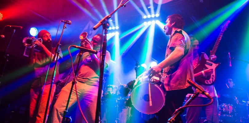 Red Baraat at Tipitina's. Photo by Kate Gegenheimer, Marigny Photography