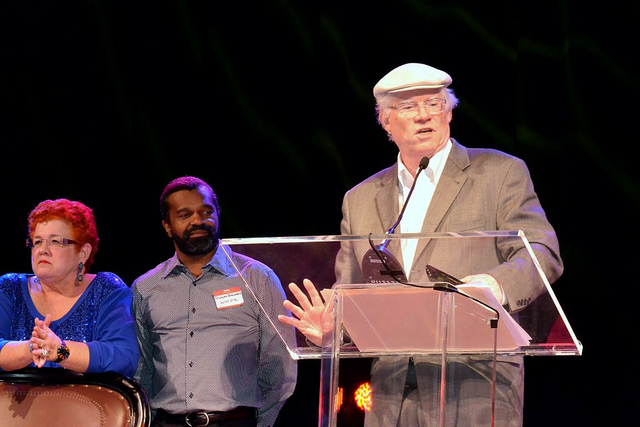 Jan Ramsey, Dwayne Breashears and David Freedman at the 2011 Best of the Beat Music Business Awards.
