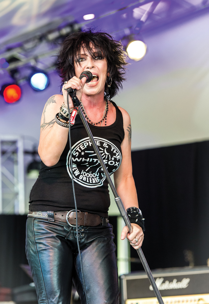 Stephie Whitesox. Photo by Golden G. Richard III.