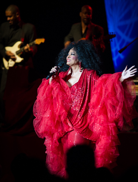 Diana Ross at the Saenger Theatre in 2013. Photo by Elsa Hahne.