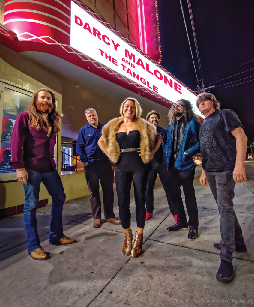 Darcy Malone and The Tangle. Photo by Jerry Moran.