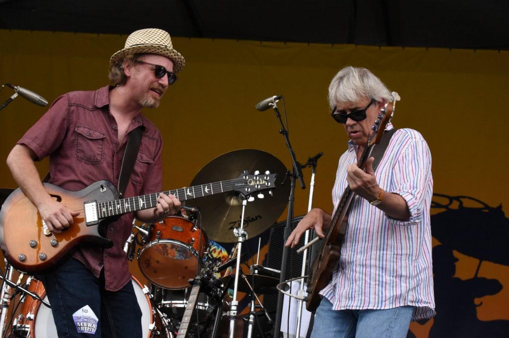 Jake Eckert and Reggie Scanlan of the New Orleans Suspects.