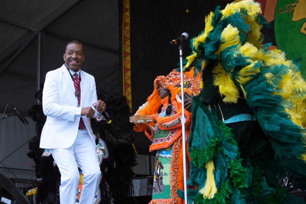 Big Chief Donald Harrison Jr. Photo by Noe Cugny.