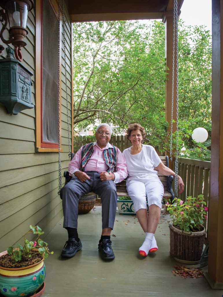 Ellis Marsalis and Dolores Marsalis.