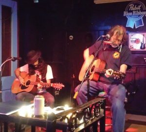 Domenic Fusca & Jim Smith perform at Checkpoint Charlie's. Photo: Laura DeFazio