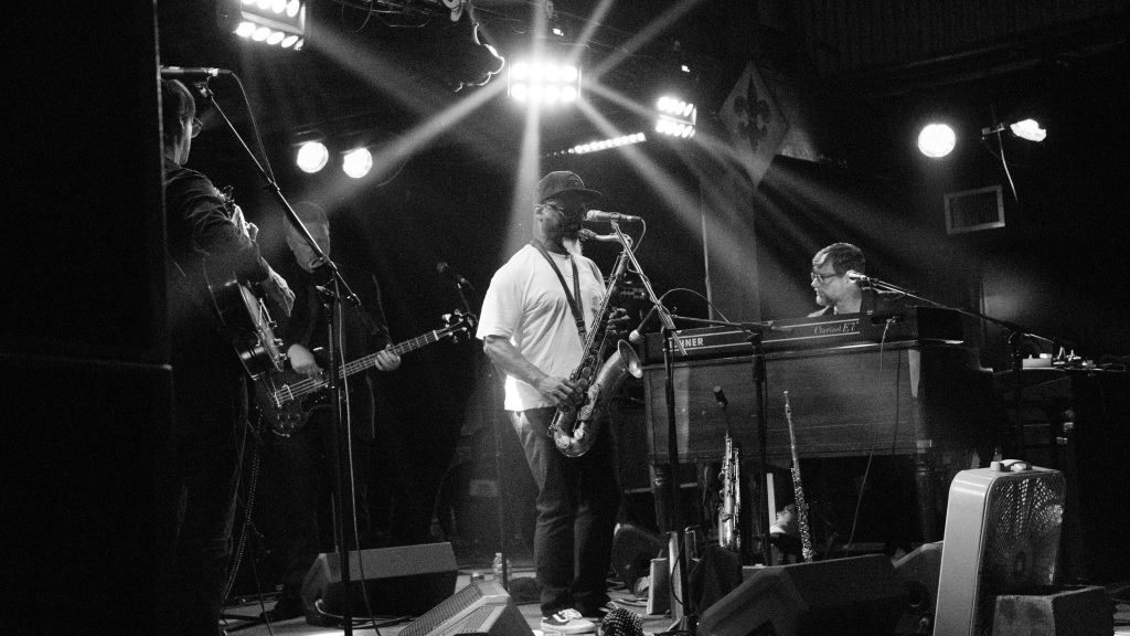 Karl Denson of the Greyboy Allstars at Tipitina's on Sunday, May 6, 2018, Photo by Noé Cugny