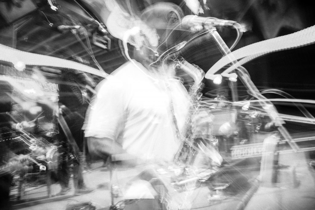 Karl Denson of the Greyboy Allstars at Tipitina's on Sunday, May 6, 2018, Photo by Noé Cugny