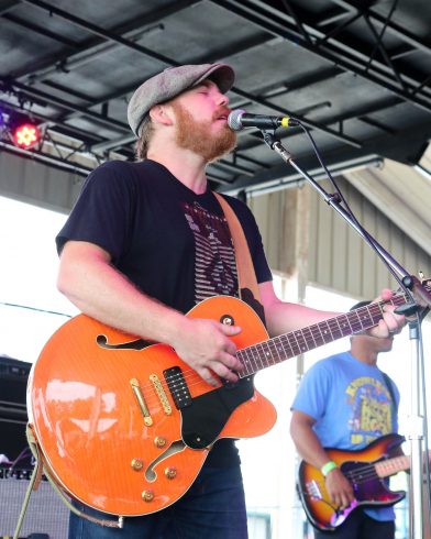 Marc Broussard at Michael Arnone's Crawfish Fest 2015, May 29-31, Augusta, New Jersey. Photo by Bob Adamek.