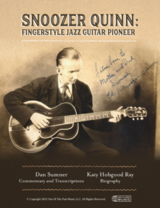 Snoozer Quinn: Fingerstyle Jazz Guitar Pioneer