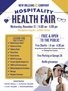Free Hospitality Health Fair